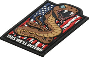 Maxpedition This We'll Defend Patch Color