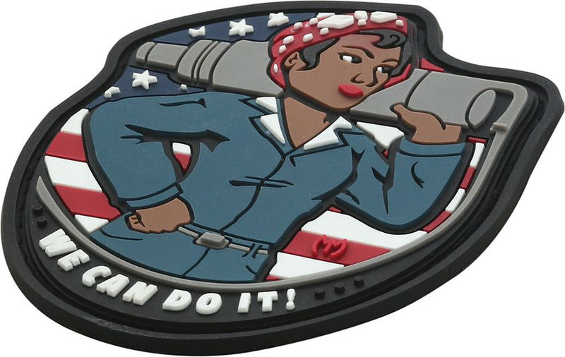 Maxpedition Riveting Rosie Patch Color