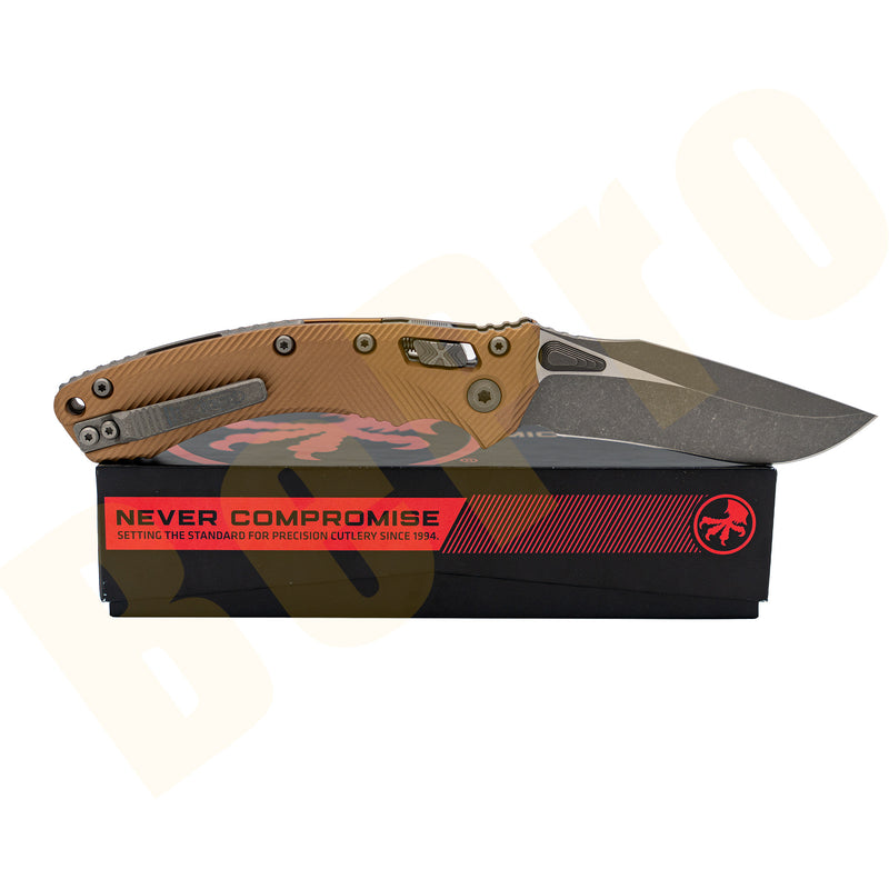 Microtech Amphibian Ram-Lok AP Fluted Knife [137RL-10APFLBN]