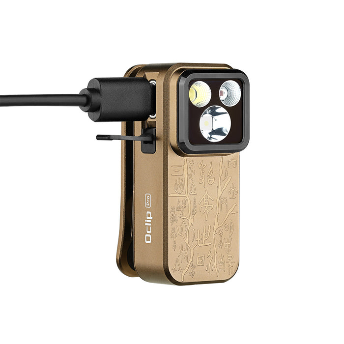 Olight Oclip Pro Ancient Script (OCLIPPROAS)