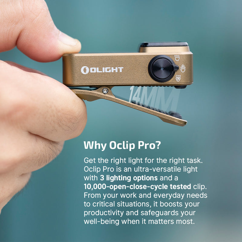 Olight Oclip Pro Ancient Script (OCLIPPROAS)