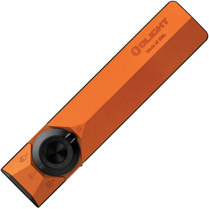 Olight ArkPro Ultra Amber Orange CW 1700 Lumen Flat EDC Flashlight (OLTARKPROULTAO) — product view