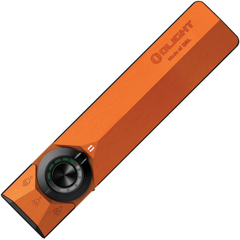 Olight ArkPro Ultra Amber Orange CW 1700 Lumen Flat EDC Flashlight (OLTARKPROULTAO) — detail view 3