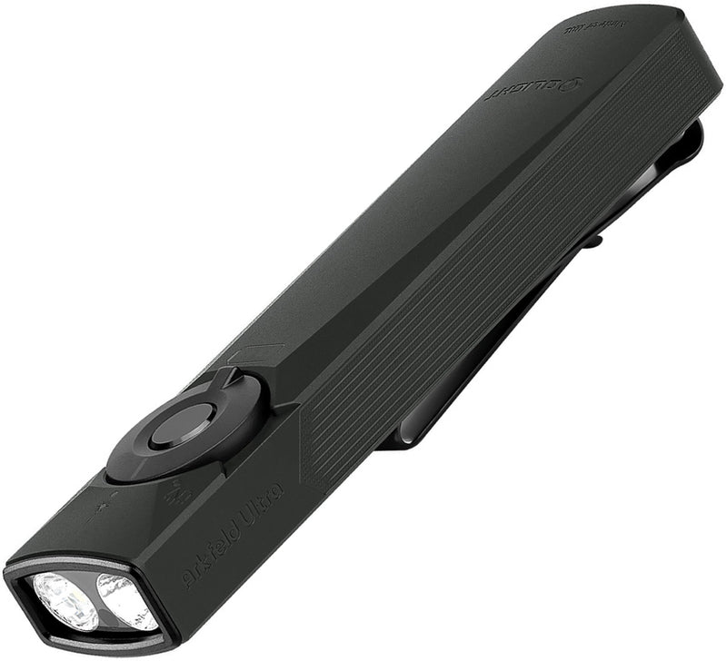 Olight Arkfeld Ultra Stealth Grey CW 3R Rechargeable EDC Flashlight (OLTARKULTRASGCW) — product view