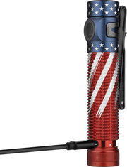 Olight Baton 4 Pro Stars & Stripes 1600 Lumen Rechargeable Flashlight (OLTBATON4PROSSE) — detail view 4