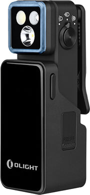 Olight Oclip 2 Pro Premium Black Clip Flashlight with Charging Dock (OLTOCLIP2PREMBK) — detail view 4