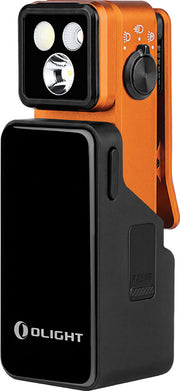 Olight Oclip 2 Pro Premium Orange Clip Flashlight with Charging Dock (OLTOCLIP2PREMOG) — detail view 3