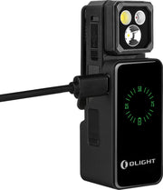 Olight Oclip 2 Ultra Premium Onyx Black Clip Flashlight with Charging Dock (OLTOCLIP2ULPOB) — detail view 4