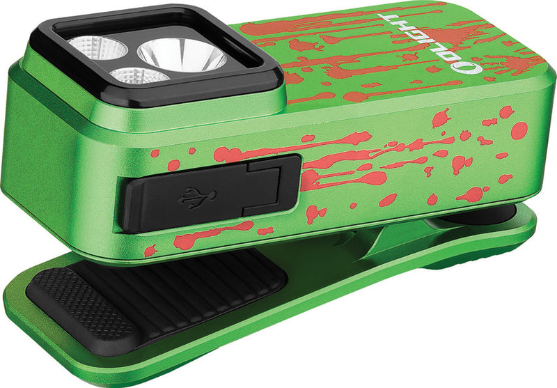 Olight Oclip Pro Zombie Green Rechargeable Clip Flashlight (OLTOCLIPPROZG) — detail view 4