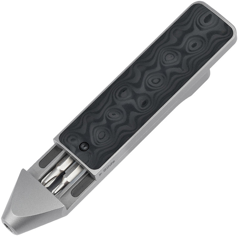 Olight Otacle D2 Titanium EDC Bit Driver with Carbon Fiber Insert (OLTOTACLED2TI) — detail view 3