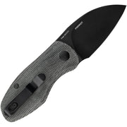 Olight Parrot Black Micarta 154CM Manual Folding Knife (OLTPARROTBK) — detail view 4