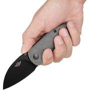 Olight Parrot Black Micarta 154CM Manual Folding Knife (OLTPARROTBK) — detail view 5