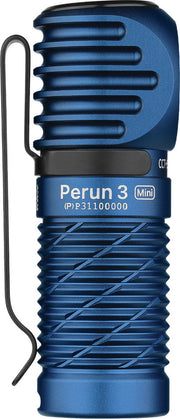 Olight Perun 3 Mini Premium Midnight Blue Headlamp with Charging Case (OLTPERUN3MKMNBU) — detail view 2