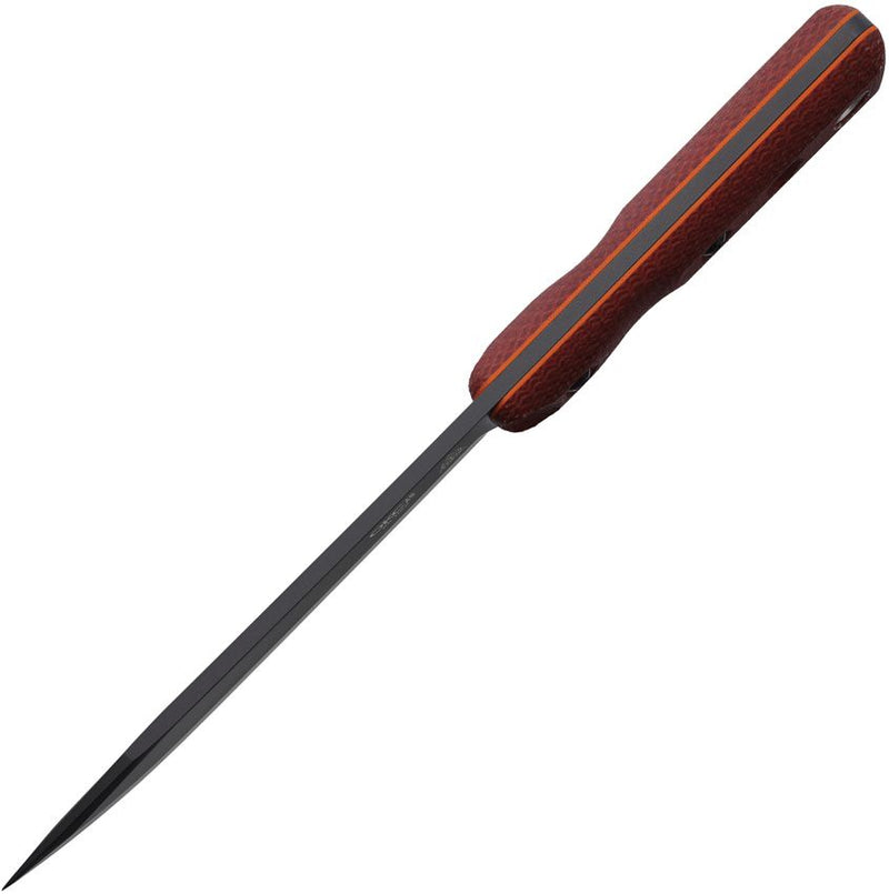 Ontario XL Hunter Fixed Blade Red Mic [ON7026B BLACK BLADE]