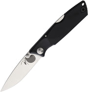 Ontario Lockback Black ABS (2.75" Satin finish 1.4116 stainless) Folding Knife [8798] - product view 1