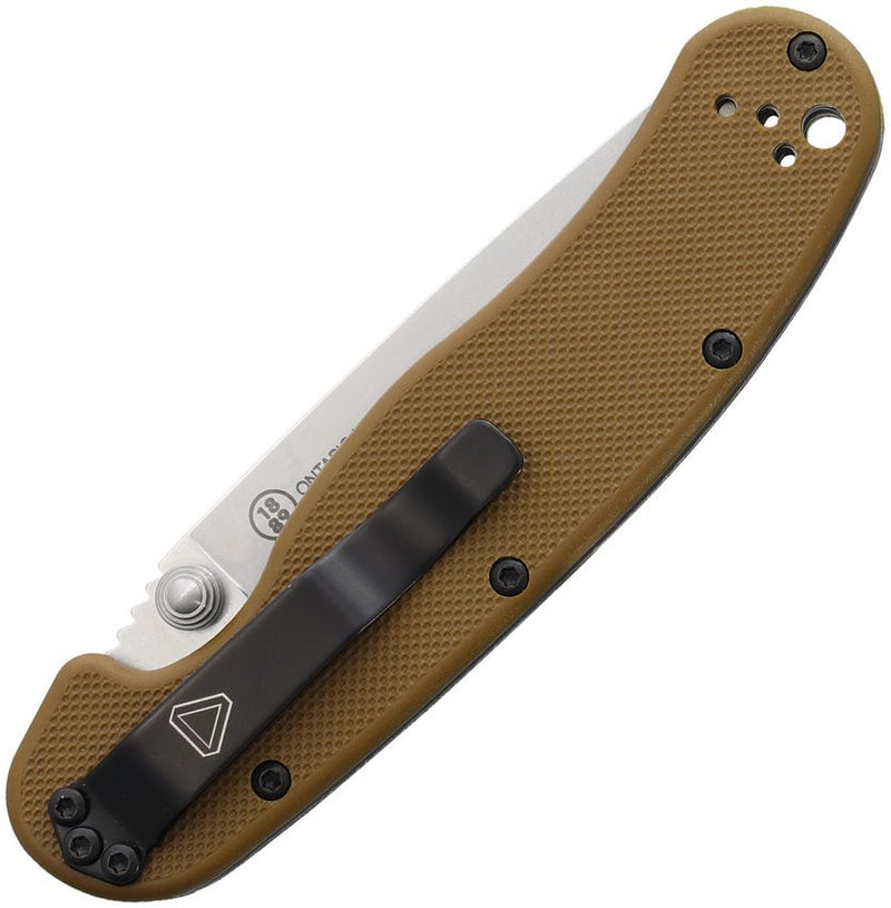 Ontario RAT II Linerlock Coyote Brown [8828CB]