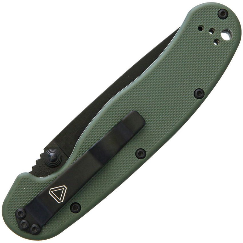 Ontario RAT II Linerlock OD Green D2 [8830OD]