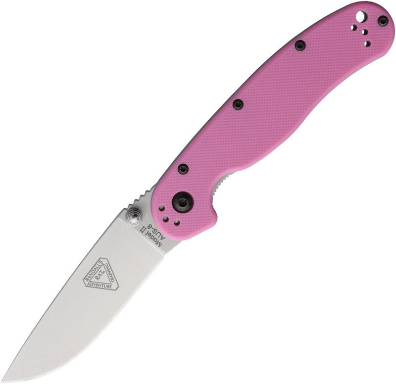 Ontario RAT II Linerlock Pink Nylon [8862]
