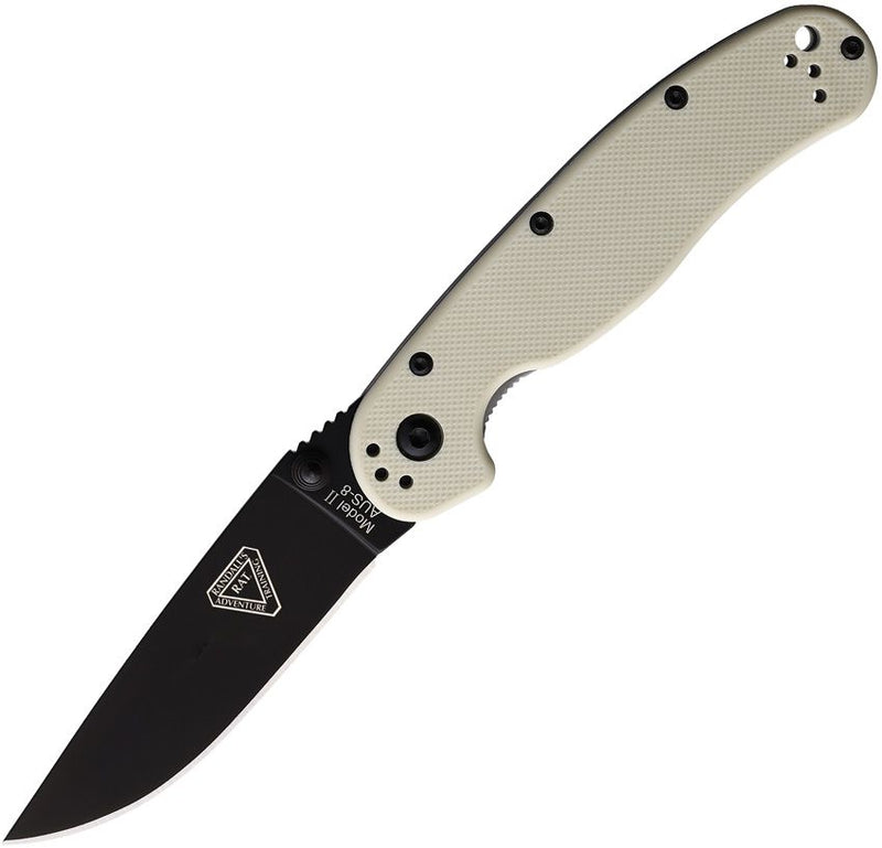 Ontario RAT II Linerlock Bone Nylon [8862BONE]