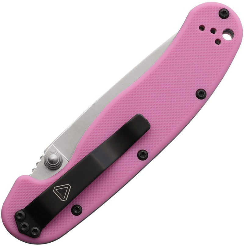Ontario RAT II Linerlock Pink Nylon [8862]