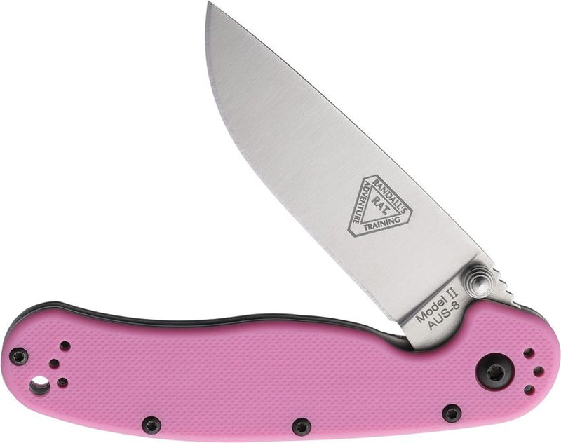 Ontario RAT II Linerlock Pink Nylon [8862]
