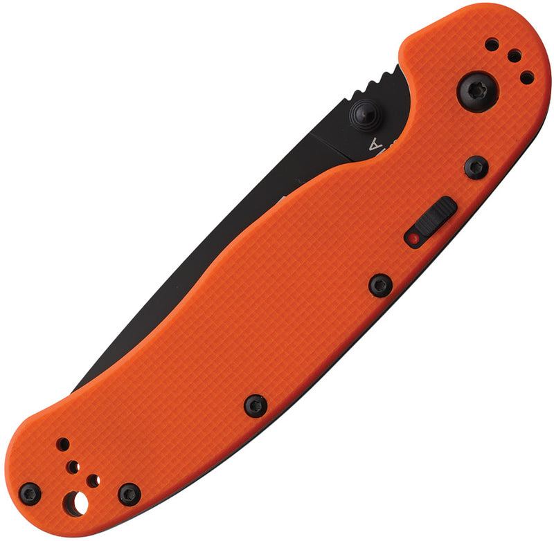 Ontario RAT IA Orange G10 (3.50" AUS-8 stainless) Folding Knife [8871OR] - product view 5