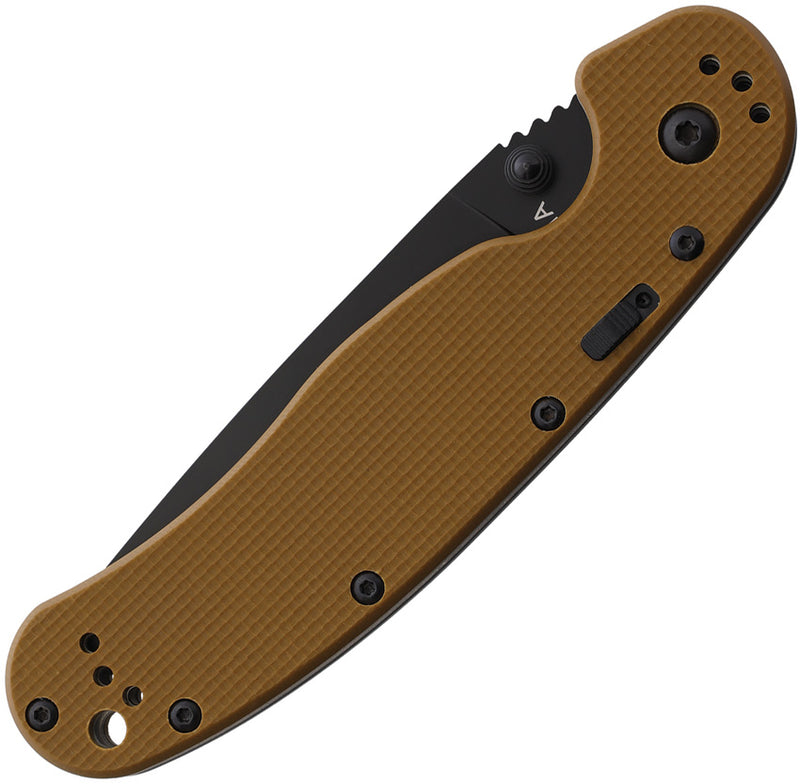 Ontario RAT IA Brown G10 (3.50" AUS-8 stainless) Folding Knife [8871TN] - product view 5