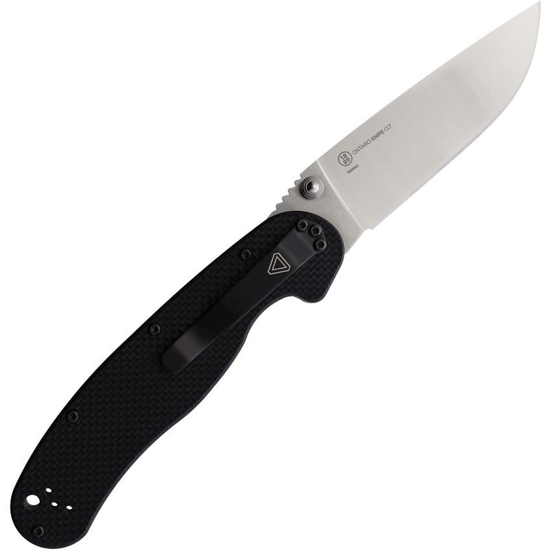 Ontario RAT 1.5 Linerlock Mag Blk G10 [ON8880]