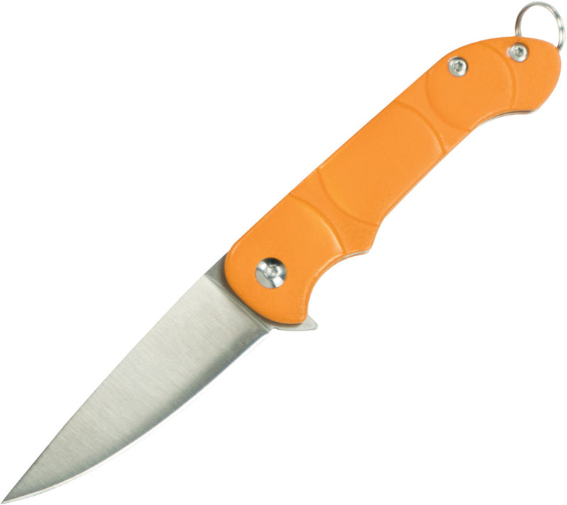 Ontario OKC Navigator Orange Synthetic (2.13" Satin finish Stainless) Folding Knife [8900] - product view 1