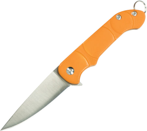 Ontario OKC Navigator Orange Synthetic (2.13" Satin finish Stainless) Folding Knife [8900] - product view 1