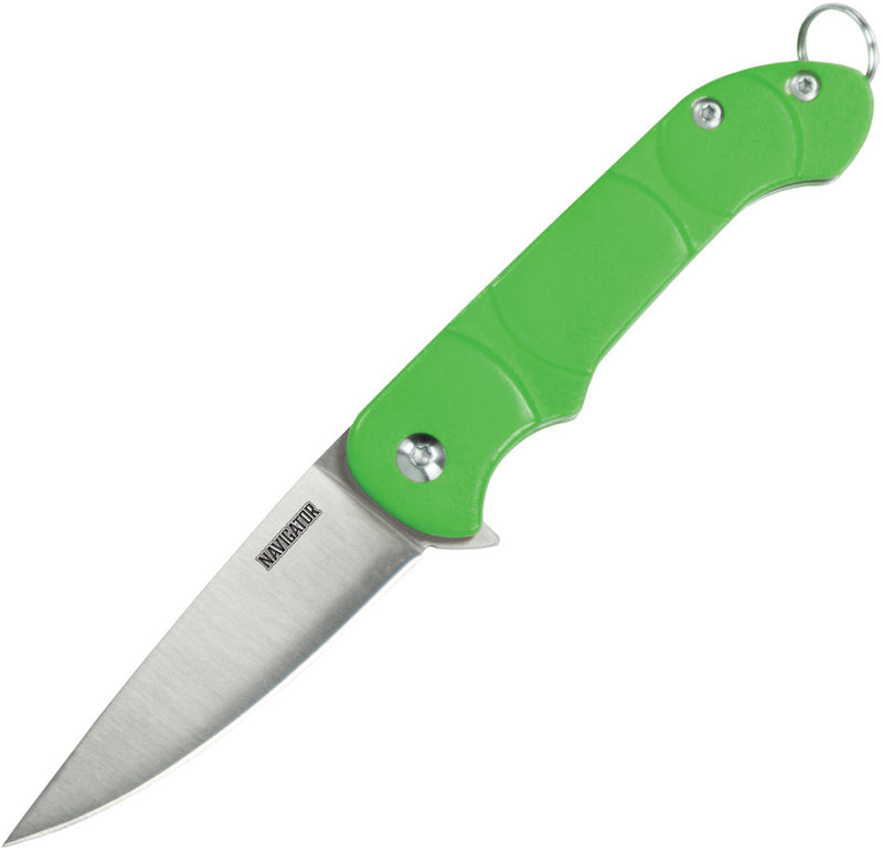 Ontario OKC Navigator Green Synthetic (2.13" Stainless) Folding Knife [8900GREEN] - product view 1