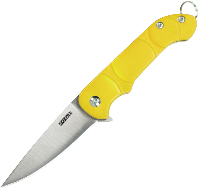 Ontario OKC Navigator Synthetic (2.13" Stainless) Folding Knife [8900YEL] - product view 1