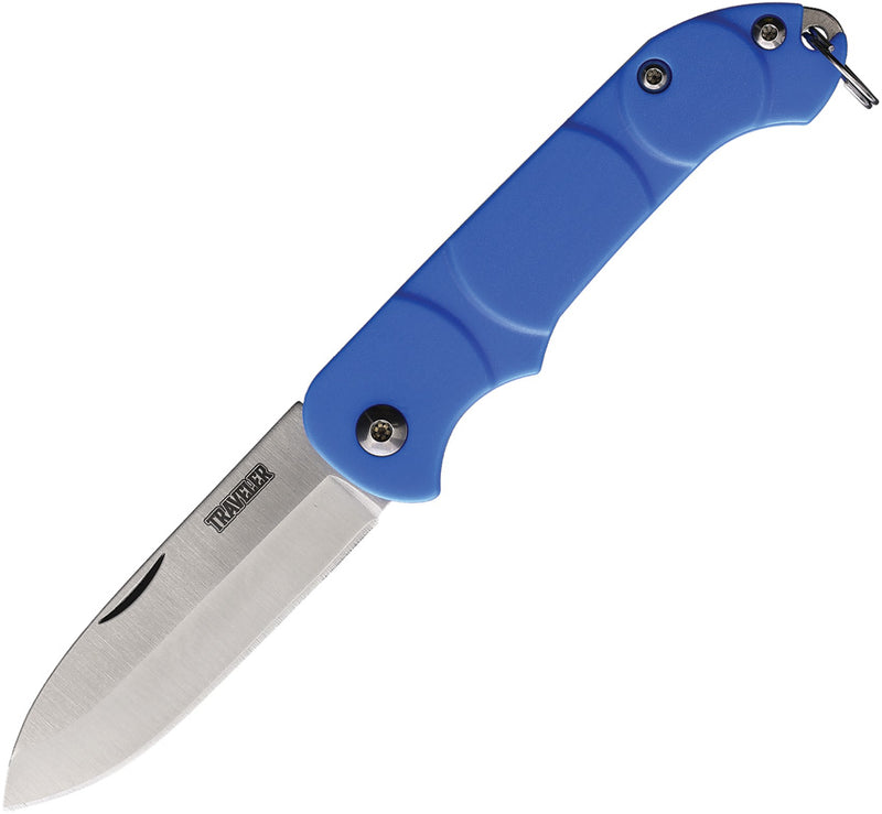Ontario OKC Traveler Folder Blue Blue Plastic (2.25" Stainless) Folding Knife [8901BLU] - product view 1