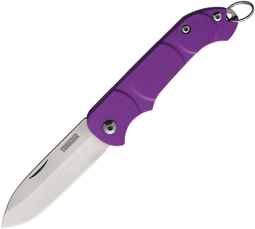 Ontario OKC Traveler Folder Purple Purple Plastic (2.25" Stainless) Folding Knife [8901PUR] - product view 1