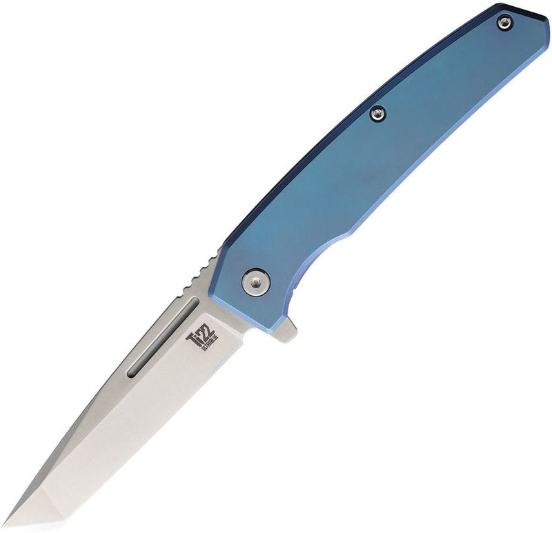 Ontario Ti22 Ultrablue Framelock [9800]