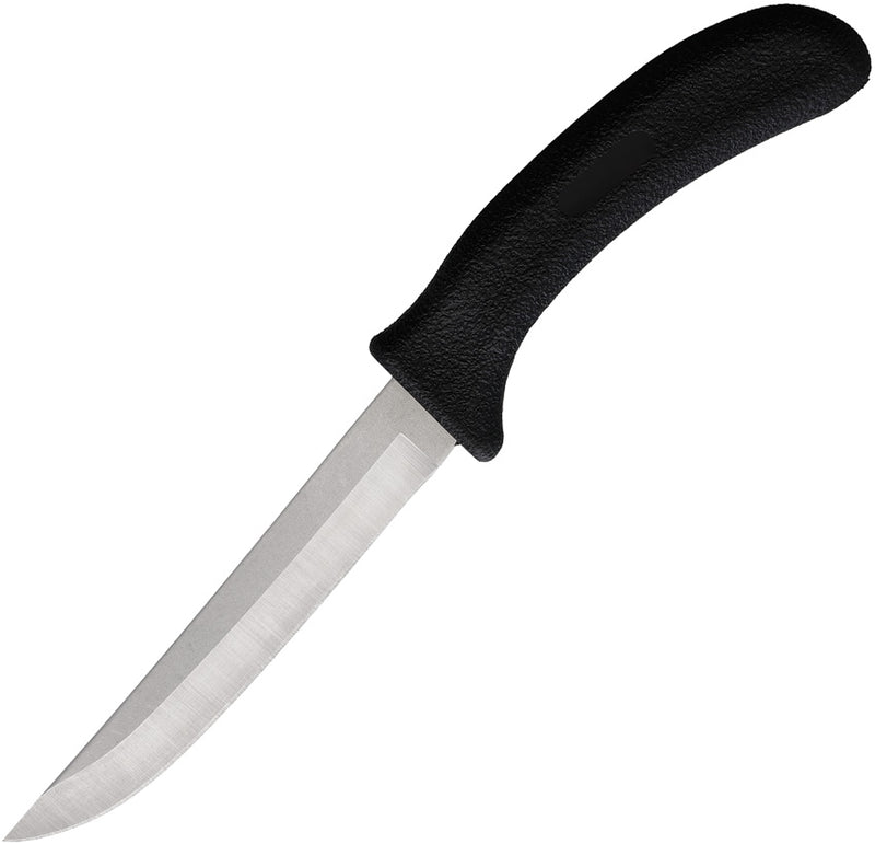 Ontario Poultry Fixed Blade Knife 6" Black Plastic (6.00" Stainless) [EG906LH] - product view 1