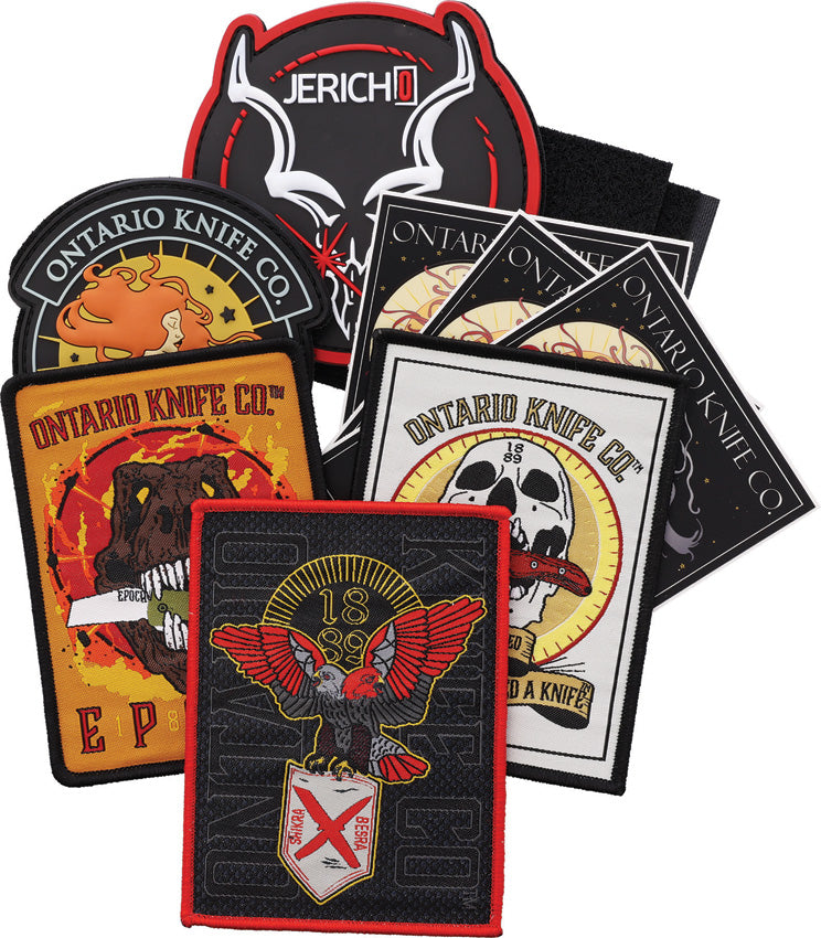 Ontario Patch and Sticker Assortment Pack [ONPATCH1] - product view 1