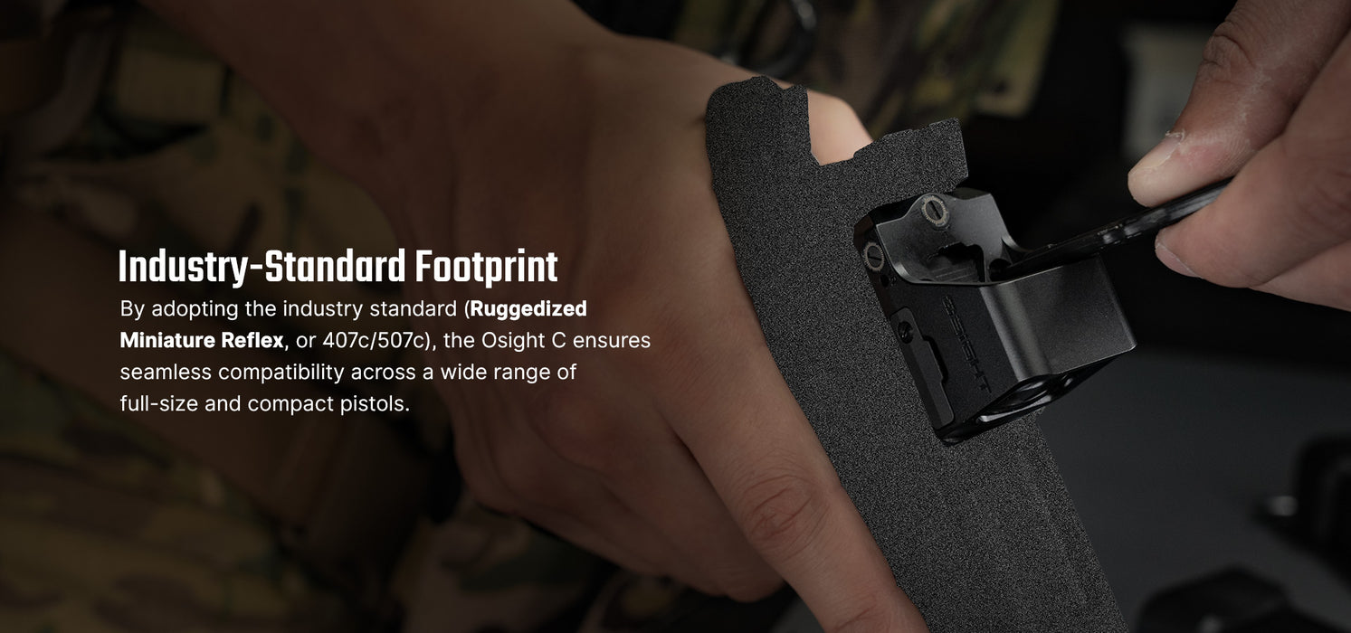 Olight Osight C Open Reflex Optic (OSIGHTC) + BONUS Osight S coin