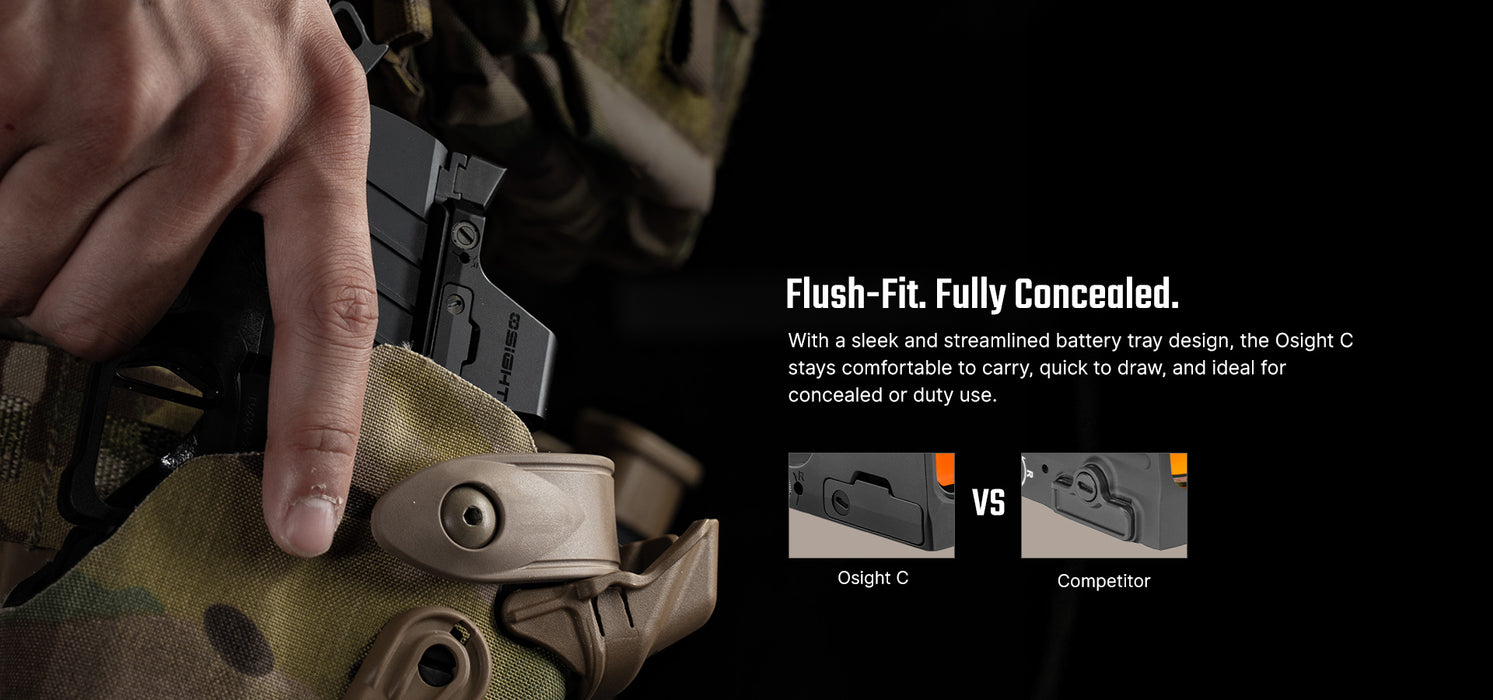 Olight Osight C Open Reflex Optic (OSIGHTC) + BONUS Osight S coin