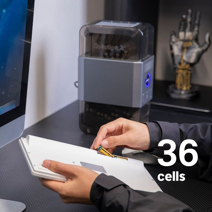 Olight Ostation X 3-in-1 Rechargeable AA/AAA Battery Charger (OSTATIONXAAA)