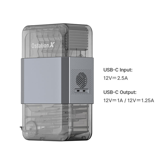 Olight Ostation X 3-in-1 Rechargeable AA/AAA Battery Charger (OSTATIONXAAA)