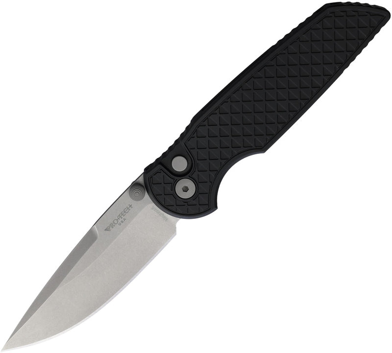 Pro-Tech TR-3 Integrity Black Aluminum (3.50" MagnaCut steel) Folding Knife [INT1105] - product view 1