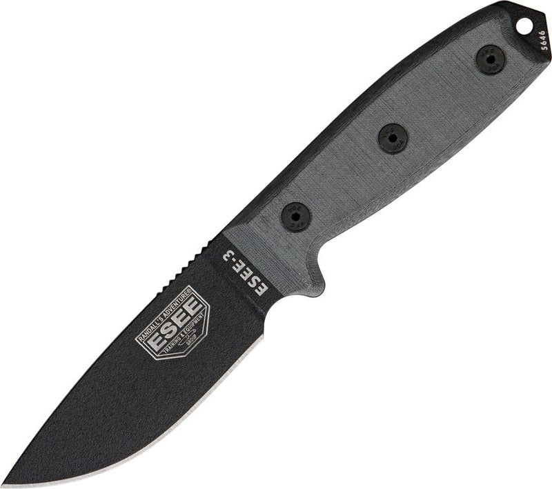 ESEE Model 3 Standard Edge Outdoor Tool [ESEE-3P-MB]