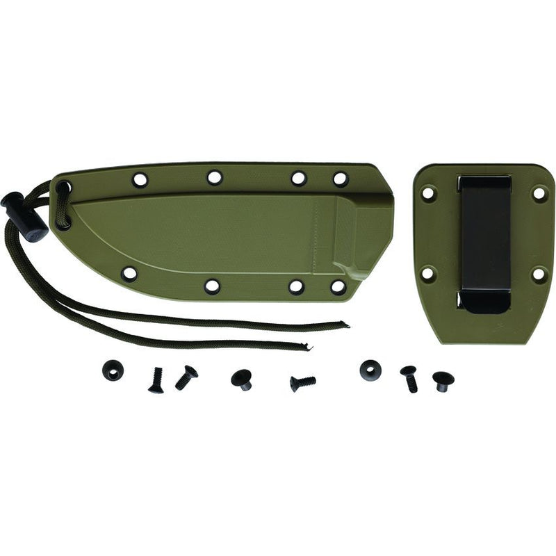 ESEE Model 4 Plain Edge Fixed Blade Knife [ESEE-4P-DT]