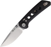Reate PL-XT Pivot Lock Micarta Stonewash Folding Knife — Nitro V [REA128] — product view 1