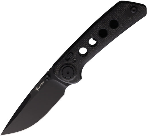 Reate PL-XT Pivot Lock Micarta PVD Folding Knife — Nitro V [REA129] — product view 1