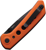 Reate PL-XT Pivot Lock Orange PVD Folding Knife — Nitro V [REA133] — product view 2