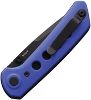 Reate PL-XT Pivot Lock Blue PVD Folding Knife — Nitro V [REA142] — product view 2
