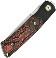 Reate Tribute Liner Lock Lava Flow Folding Knife — Bohler M390 [REA150] — product view 3