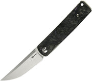 Reate Bushido Liner Lock Dark Matter Purple Folding Knife — Bohler M390 [REA156] — product view 1